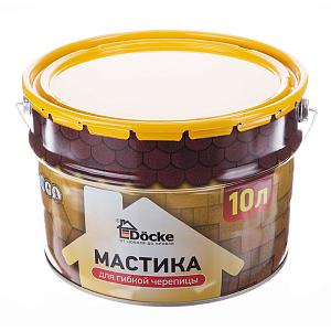 Купить Мастика Docke для гибкой черепицы 10л (9кг) в Владивостоке