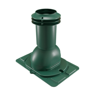 Купить Выход вентиляции канализации Viotto с универсальным проходным элементом RAL 6005 Зеленый мох в Владивостоке